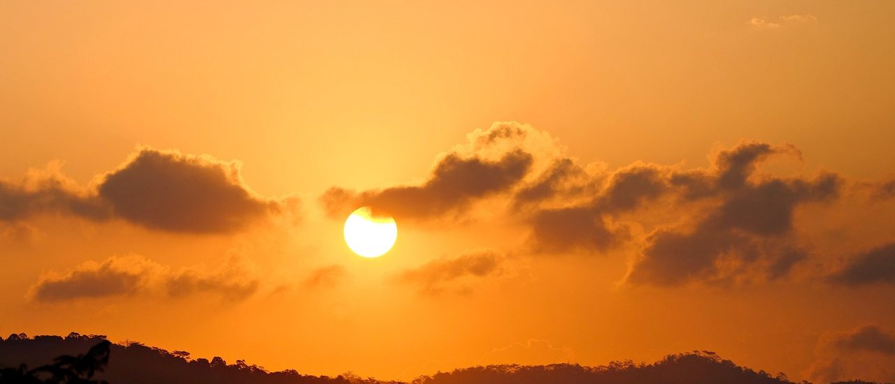 sunset, sky, cloud, mountains, silhouette, sun, nature, landscape, landscape, landscape, landscape, landscape, landscape